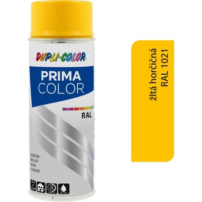 Dupli-color Prima 400 ml RAL1021 žltá horčičná lesk