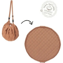 Play&Go Hracia deka a Vak na hračky Organic Tawny Brown
