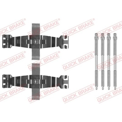 QUICK BRAKE Sada prísluženstva obloženia kotúčovej brzdy 109-0022