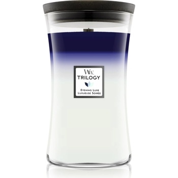 WoodWick Linen ароматна свещ 610 гр