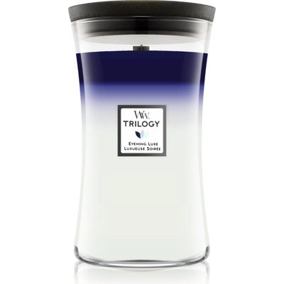 WoodWick Linen ароматна свещ 610 гр