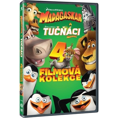 Madagaskar 1-3 + Tučňáci z Madagaskaru kolekce