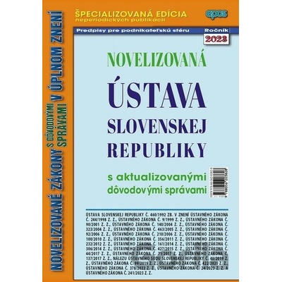 Novelizovaná ústava Slovenskej republiky 11/2023