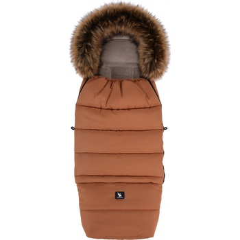 Cottonmoose Combi Yukon 3v1 s kožešinou 115x43 cm Amber