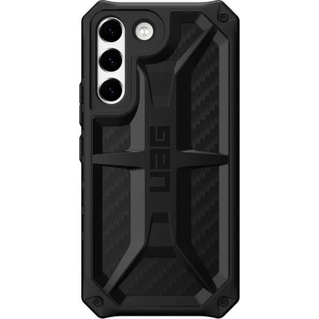 Urban Armor Gear Противоударен Калъф за SAMSUNG S22 Plus, UAG Monarch Carbon Fiber Case, Черен (810070368623)