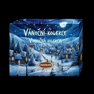 Chocoland Vánoční kolekce figurky a pralinky 400 g