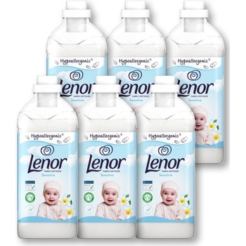 Lenor aviviáž Sensitive 6 x 1,6 l 384 PD