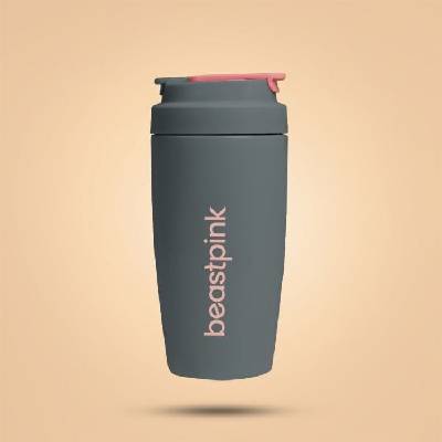 BeastPink Termohrnek 500 ml Grey šedá