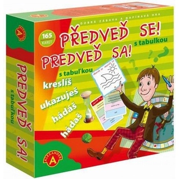 Alexander Předveď se! Párty hra s mazací tabulkou