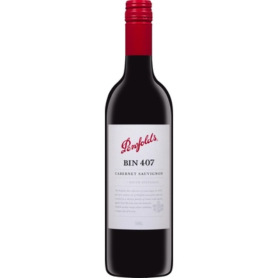 Penfolds Bin 407 Cabernet Sauvignon 2023 Červené 14,7% 0,75 l (holá láhev)