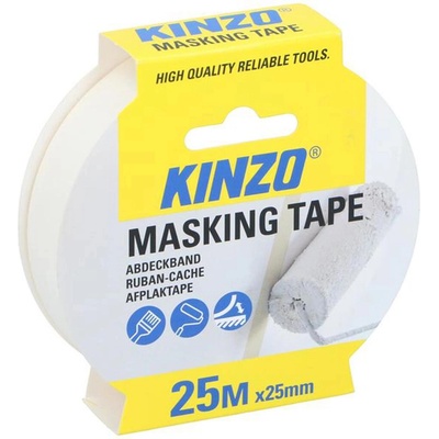 Kinzo Papierová maskovacia páska 25 m x 2,5 cm