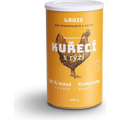 Louie kuřecí s rýží 1200 g
