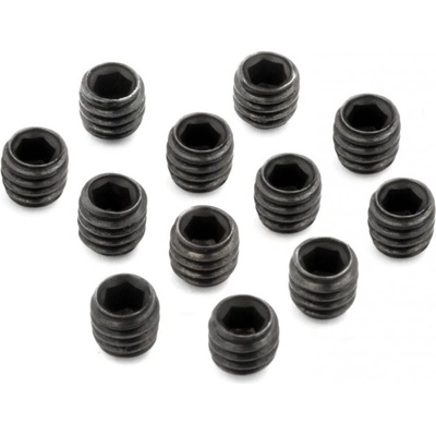 BlackZon 1:16 Slyder MT/ST: Nastavovacia skrutka 2,5x2,5 mm 12 ks