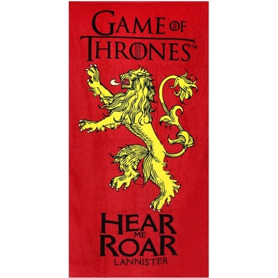 Setino · Plážová osuška Hra o trůny Game of Thrones froté 70 x 140 cm