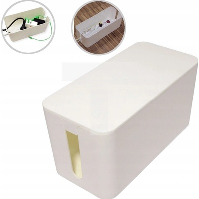 Value Organizér kabelů box bílý malý 19.99.3236 – Zboží Živě