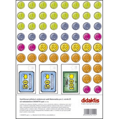 Vystřihovací příloha k učebnici matematiky 2.roč.ZŠ