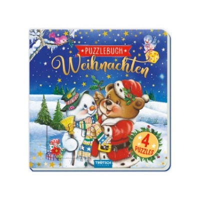 Trötsch Pappenbuch Puzzlebuch Weihnachten