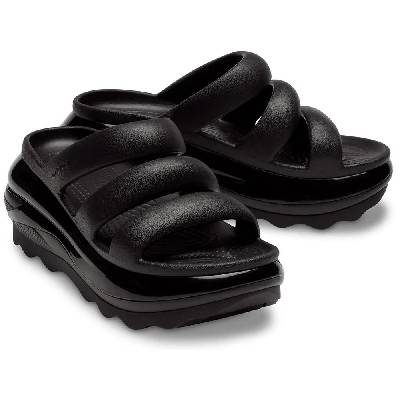 Mega Crush Triple Strap slides - Black (Black)