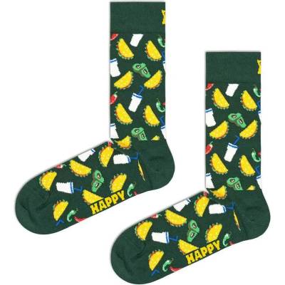Чорапи Happy socks Taco socks - Green (Multicolored)