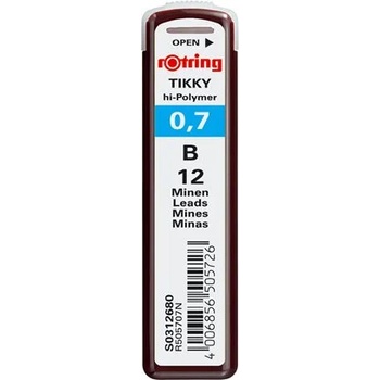 rOtring Графитна сърцевина, B, 0, 7 mm, ROTRING S0312680 (S0312680)