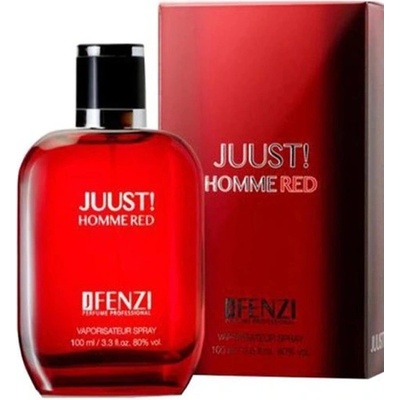 J' Fenzi juust! Homme red 100 ml parfumovaná voda dámska 100 ml