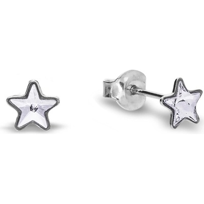 Spark čiré se Swarovski Elements Astral star K28165C Krystal