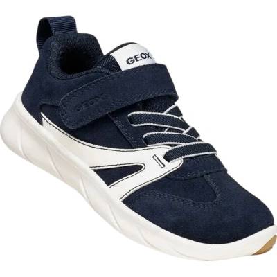 Geox J Foot-Run Boy tmavomodrá/biela