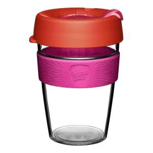 KeepCup Clear - 340, Pink Daybreak (CCDAYB12)