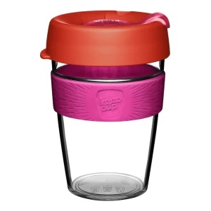 KeepCup Clear - 340, Pink Daybreak (CCDAYB12)
