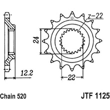 JT Sprockets JTF 426-15