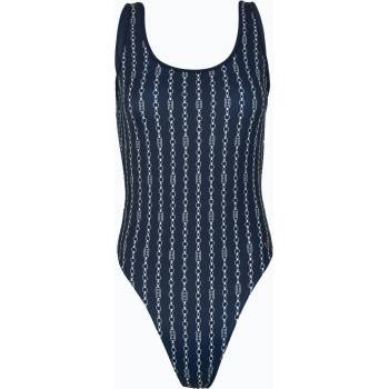 Tommy Hilfiger дамски едноцветен бански One Piece Print (Ext) flag chain dark night navy