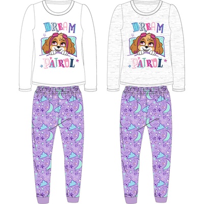 Dievčenské pyžamo Paw Patrol 52041950 biela fialková