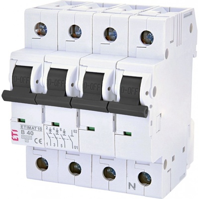 CB Elektro Istič 3-pólový+N B/40A 10kA Rada:ETIMAT-COLOUR (ETI)