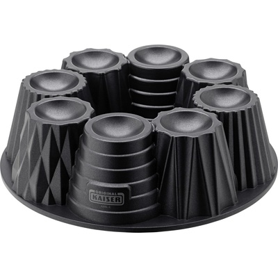 Kaiser Класическа форма за кекс INSPIRATION 26 cm, сив, метал, Kaiser (KS2300646916)