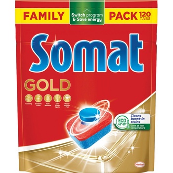 Somat Gold tablety do umývaček riadu 120 ks