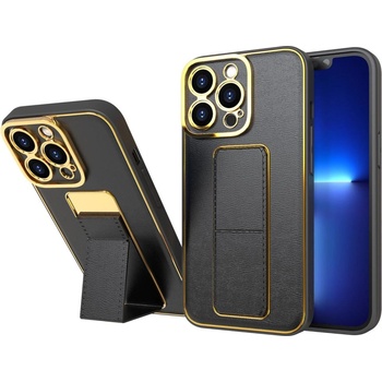 HQWear Кейс New Kickstand Case за Samsung Galaxy A12 5G, със стойка, черен (9145576259740)