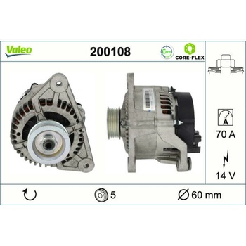generátor VALEO 200108