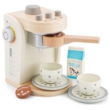 New Classic Toys - Дървена кафемашина с аксесоари (10705)