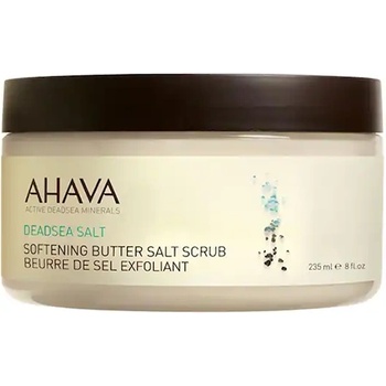 AHAVA Deadsea Salt Softening Butter Salt Scrub скраб за тяло за жени 220 гр