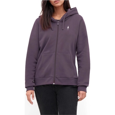 NIKIN Дамски суичър NIKIN Women's Treehoodie Zip Hoodie - Deep Purple - размер XXL (117-1883-0516)