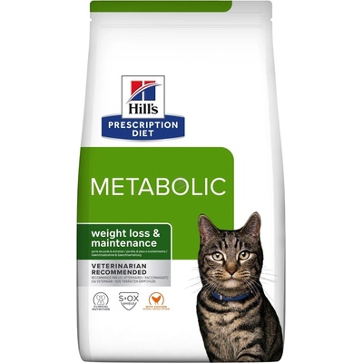 Hill's Hills Prescription Metabolic Weight Management - за котки с наднормено тегло, с пилешко 12kg