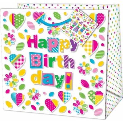 Alvarak Dárková taška velká Happy Birthday