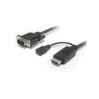 PremiumCord HDMI to VGA Converter with microUSB power