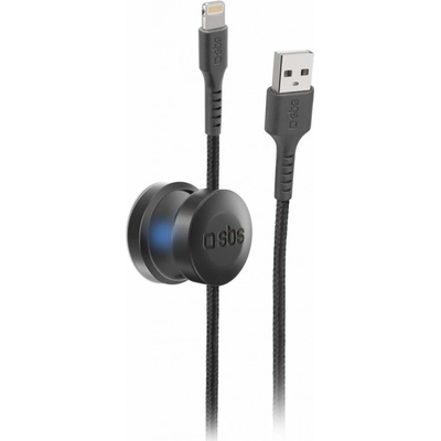SBS TEMAGLIGDG USB/Lightning, MFi, 2m, černý