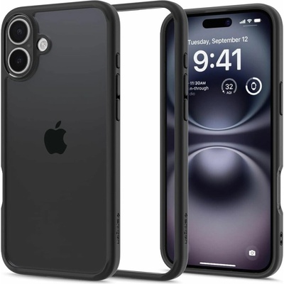 Spigen Ultra Hybrid kryt iPhone 16 matte black