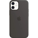 Puzdrá a kryty na mobilné telefóny Apple Silicone Case s MagSafe pre iPhone 12 mini - čierne MHKX3ZM/A