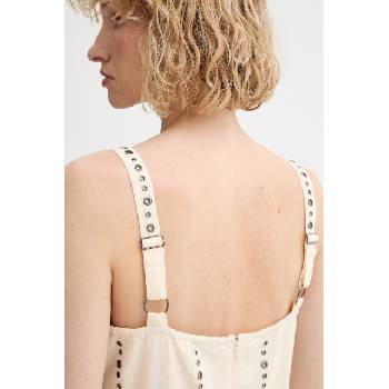 rag & bone рокля с лен Aubrey (RA6526S3MSW)