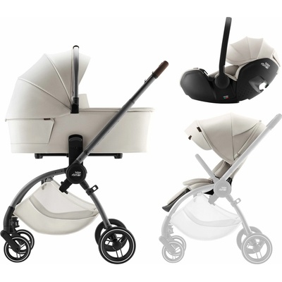Britax Set Rio + korba + autosedačka Baby-Safe PRO Lux 2025 Urban Olive