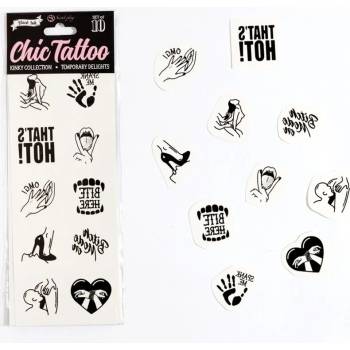 Image 1 of Сет от 10 временни татуировки, кинки - Tattoos Kinky Collection (D-239378)