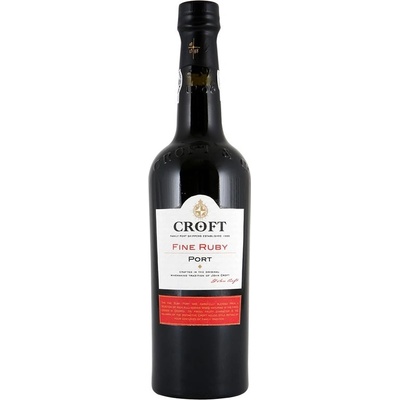 Croft Fine Ruby Port 20% 0,75 l (holá láhev)